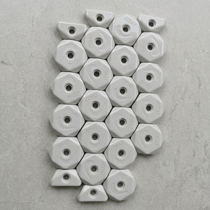 Wholesale and custom-made eco-friendly smooth star-shaped therapeutic porcelain tiles - Product Image 2