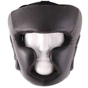 Wholesale Price Boxing Head Guards - Full Face Chin Protection Headguards -Custom Made & Printed Boxing Helmet - Product Image 4