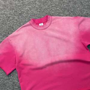 Camisetas de Alta Calidad de 350 Gsm, Estilo Desgastado, Holgadas, con Hombros Caídos, Lisas, para Personalizar con Logotipo, Camisetas para Hombre - Product Image 5