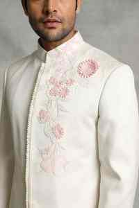 Salwar Kameez para Hombre, Estilo Indio-Pakistaní, para Bodas, Traje de Novio Real Bordado, Antiarrugas, Protección Solar - Product Image 3