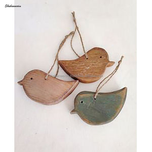 Diseño personalizado hecho a mano respetuoso con el medio ambiente duradero adornos de árbol de Navidad de madera FESTIVAL para el hogar decoraciones de fiesta interior/exterior - Product Image 4