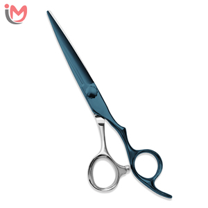 Gold Handle Hair Scissors Straight <b>Blade</b> Salon <b>Barber</b> Cutting Shears Decorative Styling Tool - Product Image 3