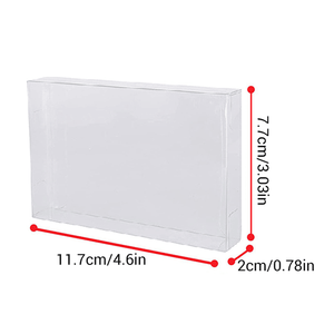 Étui de protection transparent pour cartouche de jeu N64, accessoire pour lecteur de jeux vidéo, commande à retirer en personne - Product Image 2