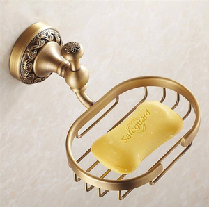 Excellent porte-savon en laiton avec support en bois, produit de salle de bain, plateau à savon mural en laiton - Product Image 3