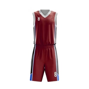 Ensemble d'uniformes de basketball personnalisés, vente en gros de maillots et shorts de basketball, vêtements de sport professionnels pour équipes - Product Image 3