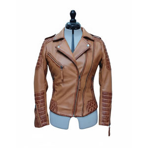 Chaqueta de cuero PU de diseño moderno y alta calidad para hombre, recién llegada, chaqueta de cuero para motocicleta para hombre - Product Image 1