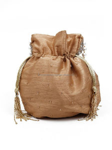 Bolso de mano bordado hecho a mano de diseño único para mujeres y niñas, bolso de fiesta a precio bajo de artesanía de lujo - Product Image 5