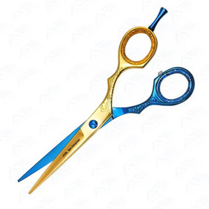Tijeras Profesionales para Cortar el Cabello para Uso en Salón y en Casa, Cuchillas Afiladas, Navajas de Barbero, Tijeras de Acero Inoxidable Personalizadas de Primera Calidad - Product Image 3