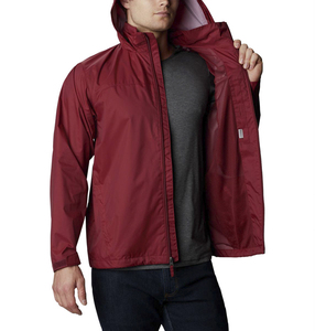 Custom Hooded Wind Breaker <b>Jacket</b> Unisex Plain Running Gym Oversized Lightweight Zip up Nylon Windbreaker <b>Jacket</b> <b>Men</b> - Product Image 6
