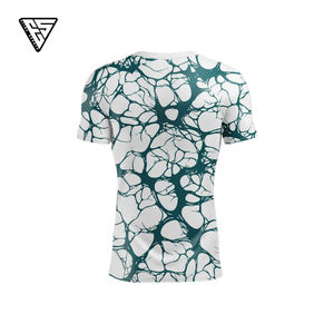 Camiseta de Compresión Personalizada de Manga Corta con Protección UV, Impresión Digital, Spandex/Poliéster, 220g, Unisex, para MMA, Jiu Jitsu, Surf - Product Image 6