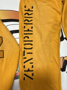 custom embroidery Tracksuit for Men 100% Cotton acid washed and Embroidery Street Wear Zip up Hoodie and Jogger 2 <b>PC</b> Set - Product Image 3