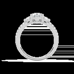Pear Cut Diamond Engagement <b>Ring</b> Rose <b>Gold</b> Classic Women's Jewelry white <b>gold</b> yellow <b>gold</b> elegant timeless womens jewelry - Product Image 4