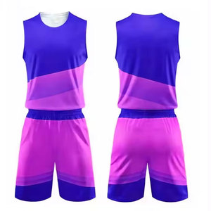 Vente flash sur les uniformes de basket-ball, couleur unie, meilleur matériau, uniforme de basket-ball pour homme adulte, prix de gros - Product Image 1