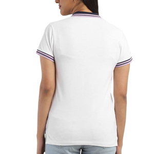 Wholesale <b>Women</b> <b>Polo</b> <b>Shirts</b> Slim Fit Casual Streetwear Soft Breathable Cotton Polyester Sustainable High Quality Fashion Apparel - Product Image 3