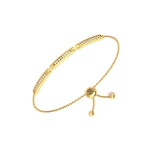 Pulsera ajustable de plata de ley con dijes colgantes finos para mujer, regalos de joyería personalizados y moda diaria - Product Image 5