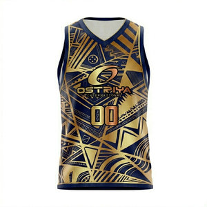 Conjuntos de Camisetas de Baloncesto Personalizadas al por Mayor, Transpirables, con Cuello en V, sin Mangas, Logotipo Frontal, para Verano, Tallas Grandes, Nombre del Equipo Personalizado - Product Image 3