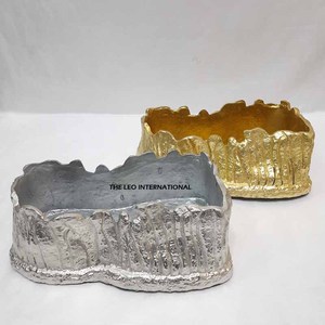 New Minimalist Design Metal Napkin Holder Aluminum Art Nordic Kitchen Dining Table Decor For Home Golden Plated - Product Image 1