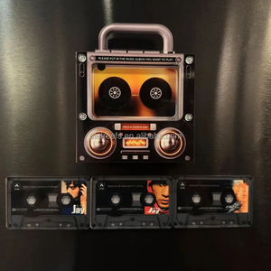 Reproductor de Música Magnético para Refrigerador con NFC y Reproducción Automática, Personalizado con Canciones, Mini Disco de Vinilo Negro, Regalo Decorativo - Product Image 2