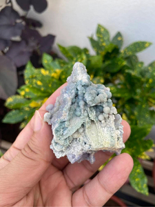 Natural Grape Agate <b>Cluster</b> | Purple Blue Botryoidal Chalcedony Mineral Specimen | Collector Display <b>Crystal</b> - Product Image 4