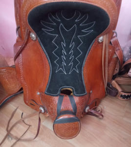 Selle de cheval d'extérieur en cuir véritable Western Roping Ranch Wade Selle en cuir durable Fournisseur de selles en cuir - Product Image 6