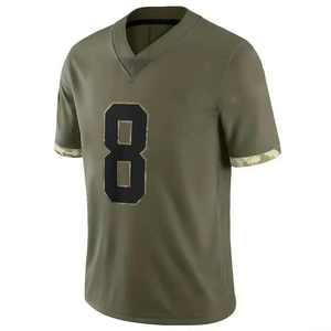 Men's Fashionable Lightweight Mesh American Football Jersey 100% <b>Polyester</b> <b>T</b>-<b>Shirt</b> Loose Fit Printed Fashionable Design Custom - Product Image 1