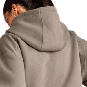 Sweat-shirts à capuche zippés pour femmes, coupe ample et épaules tombantes, pour un style décontracté au quotidien et pour les occasions privées - Product Image 6