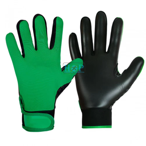 Men's All Weather Gaelic Sports <b>Gloves</b> <b>with</b> Non Slip Silicone <b>Grip</b> Comfortable Elastic Fit Breathable Fabric for Football - Product Image 1