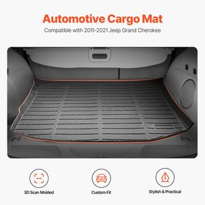 Tappetino per Bagagliaio su Misura per SUV, Protezione in TPE, Sostituzione Nera - Product Image 2