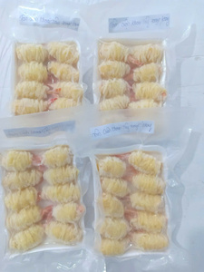 กุ้งม้วนมันฝรั่งทอด GEPIMEX 404 คุณภาพเยี่ยม บรรจุภัณฑ์สุญญากาศ 25 กรัม/ม้วน 10 ม้วน/ถาด 250 กรัม ผลิตในเวียดนาม ขายดีที่สุด - Product Image 5