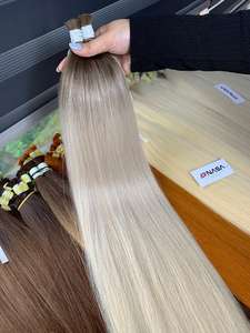 Extensiones de Cabello Virgen al Por Mayor, Color Degradado Piano, Ondulado Natural, Liso, de un Solo Donante, Precio de Fábrica, Proveedor Vietnamita, Venta Especial al Por Mayor - Product Image 3