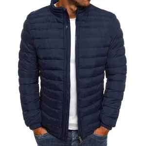 High Men's Winter Thick Warm Cotton <b>Puffer</b> <b>Jacket</b> Fashionable Stand Collar Tiger Head XL <b>Light</b> Zipper Cardigan Casual Street - Product Image 1