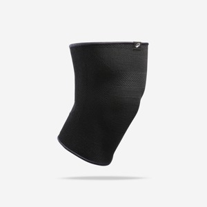Genouillère unisexe noire avec bande verte, respirante, en Spandex et Polyester, à enfiler, protection de base pour le basketball - Product Image 4