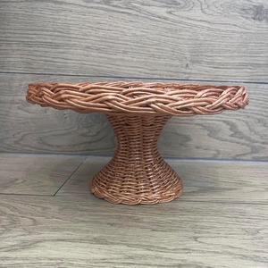 Rustic Rattan <b>Cupcake</b> <b>Stand</b> Perfect For Birthday Party Baby Shower And Event Dessert Decoration Handcrafted From India - Product Image 4