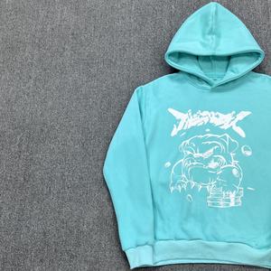 Sudadera con Capucha Extra Grande para Mujer, con Logotipo Personalizado, Estampado Puff, Estilo Casual, Hombros Caídos, Sudadera Urbana con Capucha Bordada para Otoño e Invierno - Product Image 2