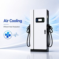 Station de recharge pour voitures électriques haute puissance 180 kW, chargeur triphasé DC 400 V pour projets de recharge publique