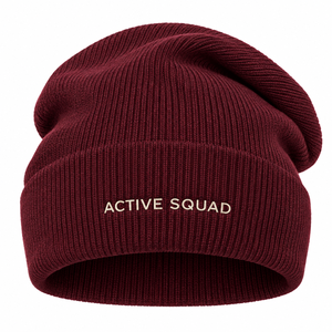 Gorro de Punto Personalizado con Parche de Cuero / Gorro de Algodón de Alta Calidad, 100% Acrílico, Gorros Suaves para Uso Diario - Product Image 3