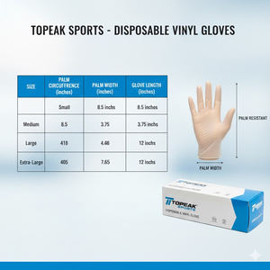 ถุงมือไวนิลแบบใช้ครั้งเดียว – ปราศจากแป้ง ยืดหยุ่น ทนทาน เหมาะสำหรับใช้ในครัว การแพทย์ และอุตสาหกรรม - Product Image 6