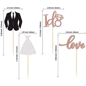 Papel Brillante al por Mayor para Decoración de Bodas, Cumpleaños y Fiestas, Suministros para Postres, Decoración Personalizada para Cupcakes - Product Image 6