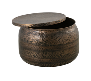 Mesa de centro de Metal de decoración de lujo para el hogar con diseño de panal en relieve, mesa de centro personalizada, exportador para sala de estar del hogar - Product Image 3