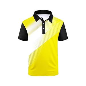 Nuevo diseño de alta demanda, polos personalizados para hombre, camiseta polo de secado rápido, antibacteriana, anti UV, camiseta polo sublimada para hombre - Product Image 3