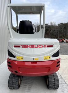Miniexcavadora Usada Takeuchi TB230, Excavadora de Orugas Diésel, con Sistema ROPS Abierto, Compacta, para Construcción y Trabajo Agrícola - Product Image 3