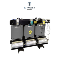 Transformateur sec triphasé E2 en résine époxy, 30kVA-2500kVA, 50Hz, 400V, transformateur d'isolement pour distribution
