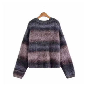 Prix de gros, quantité en vrac, pull en mohair de haute qualité, pull en mohair confortable, pull en mohair pour homme - Product Image 2