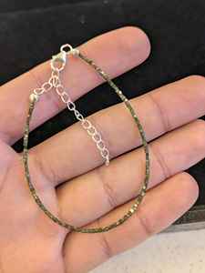 Cuentas de Diamante Verde Natural 100% en Forma de Cubo, Facetadas, Piedras Preciosas Sueltas de Alta Calidad para la Fabricación de Joyería de Lujo, Venta al Por Mayor - Product Image 2