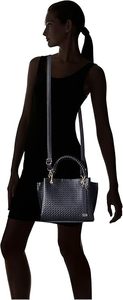 Women's Woven Pattern Tote Bag Braided Handle Shoulder <b>Handbag</b> <b>Medium</b> Synthetic Leather for Daily Shopping - Product Image 3
