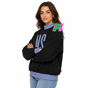 เสื้อสเวตเชิ้ตคอเต่า MS ผ้าฝ้าย 100% เป็นมิตรกับสิ่งแวดล้อม สตรีทแวร์ ปักลายตามสั่ง สำหรับฤดูหนาว - Product Image 3