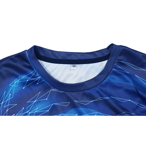 Camisetas sublimadas con diseño de logotipo personalizado, de manga corta, transpirables, para hombre, para venta en línea a bajo precio. - Product Image 4