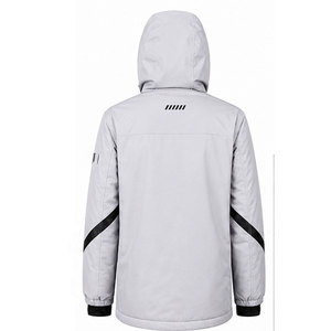 Premium Men's Hooded <b>Waterproof</b> Parka <b>Jacket</b> with Thick Padding, Durable Stitching, Windproof Features and Comfortable Fit - Product Image 2