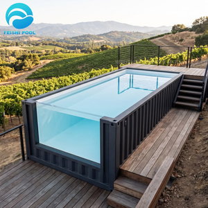 <span class=keywords><strong>Piscine</strong></span> <span class=keywords><strong>hors</strong></span> <span class=keywords><strong>sol</strong></span> en fibre <span class=keywords><strong>de</strong></span> verre <span class=keywords><strong>de</strong></span> grande taille (20 pieds, 40 pieds) pour la famille, avec jacuzzi et spa, en bois préfabriqué, pour jardin, conteneur, <span class=keywords><strong>piscine</strong></span> à immersion extérieure - Product Image 6