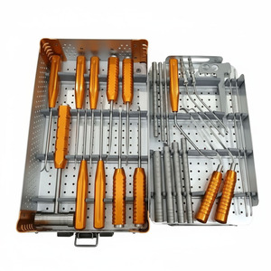 Set de Cirugía Endoscópica Unilateral Biportal de Columna Vertebral (UBE) de Acero Inoxidable, Kit de Neurocirugía Ortopédica Manual, Certificado MOL, Reutilizable - Product Image 1